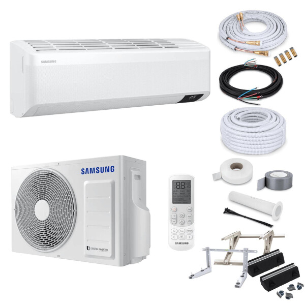Samsung Klimaanlage Wind-Free Avant AR24TXEAAWKNEU/X R32 Wandgerät-Set 6,5 kW mit Quick Connect und Befestigung - ohne Quick Connect ohne Befestigung