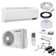 Samsung Klimaanlage Wind-Free Comfort AR18TXFCAWKNEU/X R32 Wandgerät-Set 5,0 kW mit Quick Connect und Befestigung - ohne Quick Connect Wandkonsole MS253