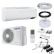 Samsung Klimaanlage Wind-Free Comfort AR24TXFCAWKNEU/X R32 Wandgerät-Set 6,5 kW mit Montage Set und Befestigung - ohne Montage Set ohne Befestigung