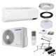 Samsung Klimaanlage Cebu AR24TXFYAWKNEU/X R32 Wandgerät-Set 6,5 kW mit Montage Set und Befestigung
