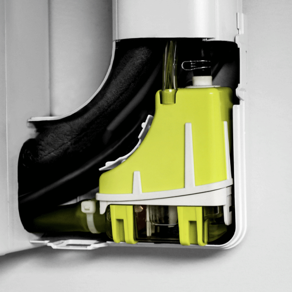 Aspen Kondensatpumpe mit Kanal FP3312 Silent+ Mini Lime - Slimline Cremeweiß