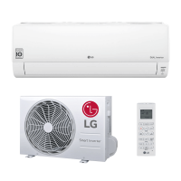 LG Klimaanlage Deluxe DC12RK R32 Wandgerät-Set 3,5 kW