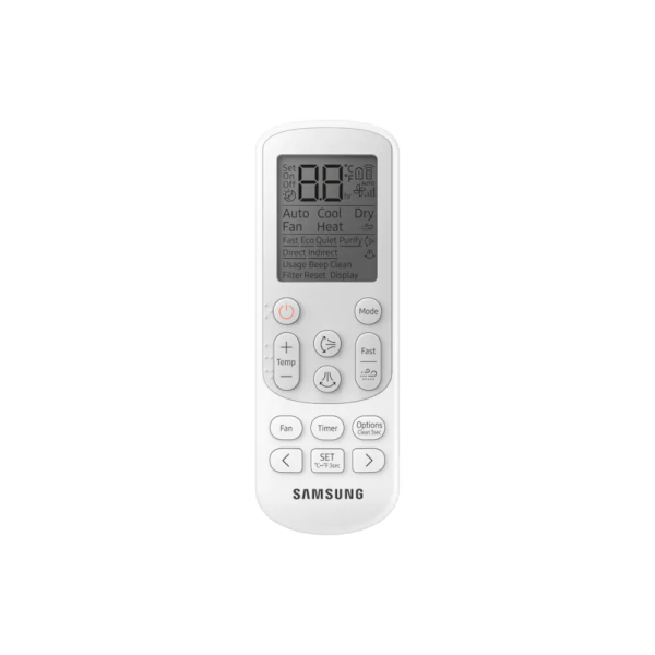 Samsung Klimaanlage Wind-Free Avant AR09TXEAAWKNEU/X R32 Wandgerät-Set 2,5 kW mit Montage Set und Befestigung - 15 Meter Dachkonsole MT630