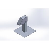 FDD-02 Flachdachdurchführung aus Aluminium