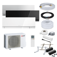 Mitsubishi Klimaanlage Premium MSZ-EF50VGK W/S/B R32...