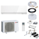 Mitsubishi Klimaanlage Premium MSZ-EF50VGK W R32 Wandgerät-Set 5,0 kW - Weiß - ohne Quick Connect - ohne Befestigung
