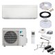 Daikin Klimaanlage Stylish FTXA25CW Wandgerät-Set-Set 2,5 kW - Weiß - 3 Meter - ohne Befestigung