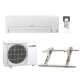 Mitsubishi Klimaanlage MSZ-HR25VF R32 Wandgerät-Set 2,5 kW mit Montage Set und Befestigung (WiFi optional) - ohne Montage Set Dachkonsole MT630 ohne WiFi