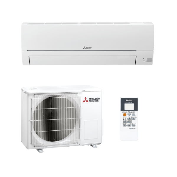 Mitsubishi Klimaanlage MSZ-HR50VF R32 Wandgerät-Set 5,0 kW mit Montage Set und Befestigung (WiFi optional) - ohne Montage Set ohne Befestigung mit WiFi