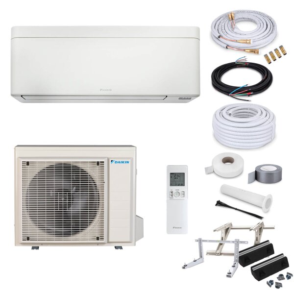 Daikin Klimaanlage Stylish FTXA50CW Wandgerät-Set 5,0 kW - Weiß - ohne Quick Connect - ohne Befestigung