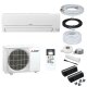 Mitsubishi Klimaanlage MSZ-HR50VF R32 Wandgerät-Set 5,0 kW mit Montage Set und Befestigung (WiFi optional) - 5 Meter Bodenkonsole GDS400 mit WiFi
