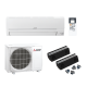 Mitsubishi Klimaanlage MSZ-HR50VF R32 Wandgerät-Set 5,0 kW mit Montage Set und Befestigung (WiFi optional) - ohne Montage Set Bodenkonsole GDS400 ohne WiFi