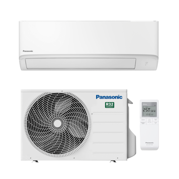 Panasonic Klimaanlage Ultrakompakt KIT-TZ42ZKE  Wandgerät-Set 4,2 kW - 3 Meter - Dachkonsole MT650