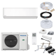 Panasonic Klimaanlage Etherea KIT-Z50ZKE R32 Wandgerät-Set 5,0 kW - Weiß - ohne Quick Connect - ohne Befestigung