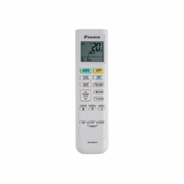Daikin Klimaanlage Comfora FTXP25N9 Wandgerät-Set 2,5 kW - 13 Meter + Nachfüllung - Dachkonsole MT630