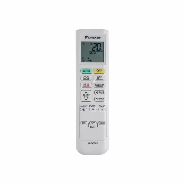 Daikin Klimaanlage Comfora FTXP35N9 Wandgerät-Set 3,5 kW - 8 Meter - Wandkonsole MS230