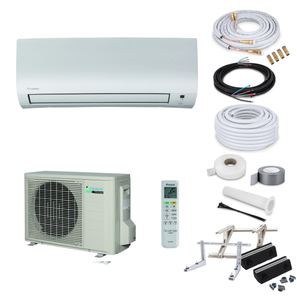 Daikin Klimaanlage Comfora FTXP71N R32 Wandgerät-Set 7,1 kW - 3 Meter - ohne Befestigung