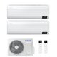 Samsung MultiSplit Wind-Free Elite - 2x AR09CXCAAWKNEU + AJ040TXJ2KG/EU - 2,5 kW