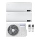 Samsung MultiSplit Duo Wind-Free Comfort 2x AR09TXFCAWKNEU 2,5 kW + AJ040TXJ2KG/EU