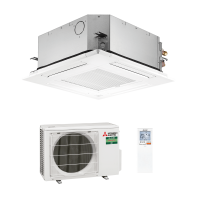 Mitsubishi SLZ-M35FA2 4-Wege Deckenkassetten-Set - 3,5 kW