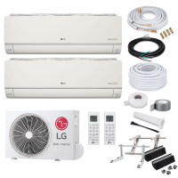 LG MultiSplit Artcool Beige - 2x AB09BK + MU2R15 - 2,5 kW...