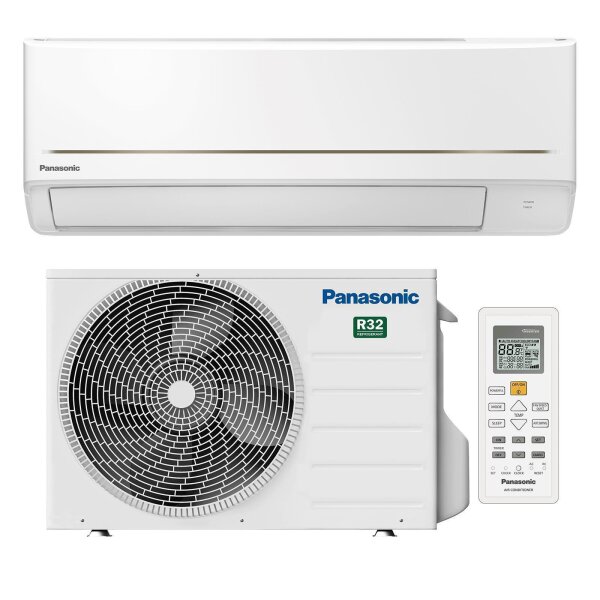 Panasonic Klimaanlage Basic KIT-BZ25ZKE R32 Wandgerät-Set 2,5 kW - ohne Montage Set - ohne Befestigung - ohne WiFi