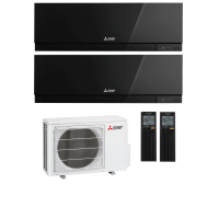Mitsubishi MultiSplit Premium - 2x MSZ-EF35VGK W/S/B +...