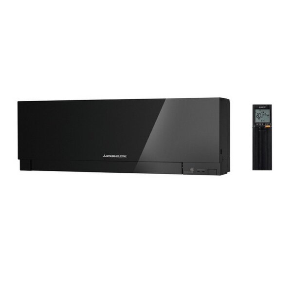 Mitsubishi MultiSplit Premium - 2x MSZ-EF25VGKB + MXZ-2F42VF4 - 2,5 kW - Schwarz - ohne Montage Set - ohne Befestigung