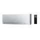 Mitsubishi MultiSplit Premium - 2x MSZ-EF25VGKS + MXZ-2F42VF4 - 2,5 kW - Silber - ohne Quick Connect - ohne Befestigung