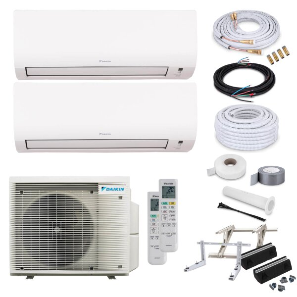 Daikin MultiSplit Comfora - 2x FTXP25N9 + 2MXM40A9 - 2,5 kW  - ohne Quick Connect - ohne Befestigung