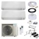 Daikin MultiSplit Perfera - 2x FTXM25A + 2MXM40A9 - 2,5 kW - ohne Quick Connect - Wandkonsole MS253