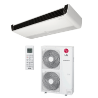 LG Standard Inverter Deckenunterbaugerät-Set UV48F -...