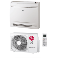 LG Standard Inverter Truhengerät-Set UQ09F - 2,6 kW