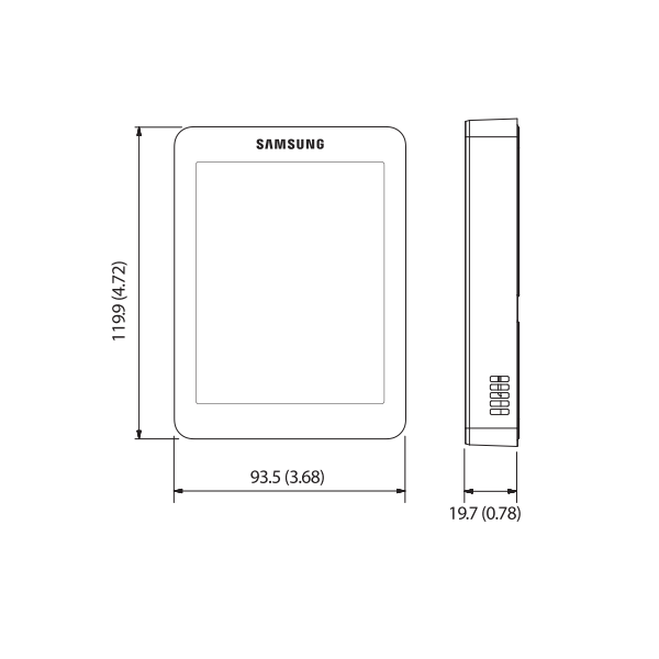 Samsung - Kabelfernbedienung - MWR-SH11N