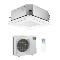 Mitsubishi SLZ-M50FA2 4-Wege Deckenkassetten-Set - 4,6 kW