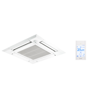 Mitsubishi - Blende mit wei&szlig; Kabelfernbedienung...