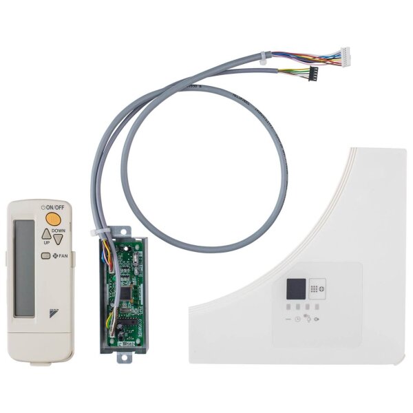 Daikin Standard weiß Blende mit Kabelloser Fernbedienung - BYCQ140EW + BRC7FA532F