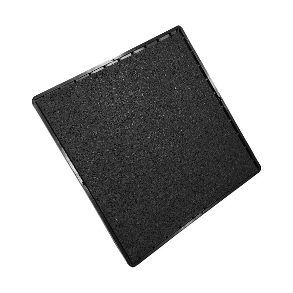 Fuß HDPE für Aufstellsystem mit Anti-Vibrations-Matte - 320x320mm  - 1x Fuß HDPE