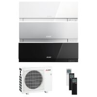 Mitsubishi MultiSplit Premium - 3x MSZ-EF25VGK W/S/B +...