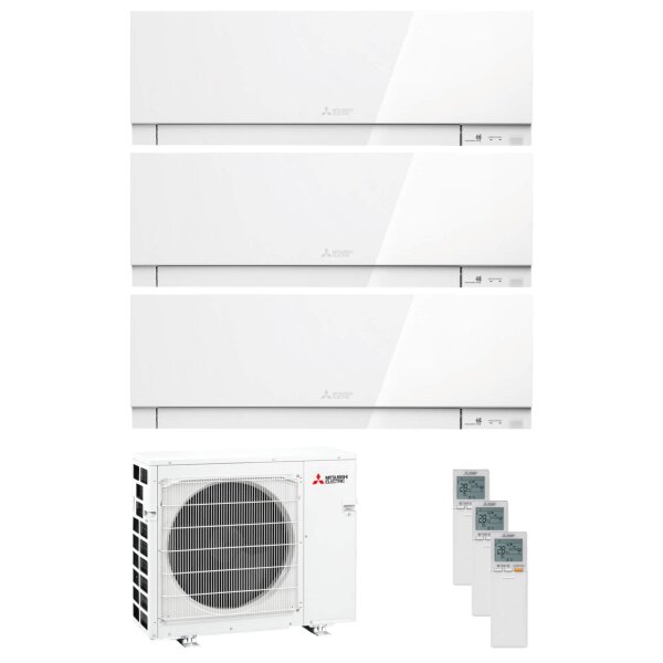 Mitsubishi MultiSplit Premium - 3x MSZ-EF25VGK W + MXZ-3F54VF4 - 5,4 kW