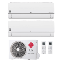 LG MultiSplit Standard Plus - 2x PC09SK + MU2R15 - 2,5 kW