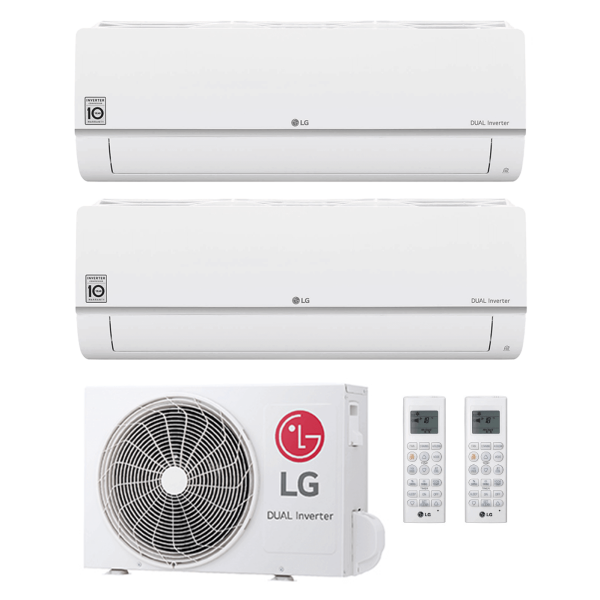 LG MultiSplit Standard Plus - 2x PC12SK + MU2R17 - 3,5 kW