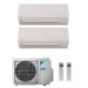 Daikin MultiSplit Sensira - 2x CTXF20C + 2MXF40A - 4,0 kW - ohne Montage Set - ohne Befestigung - ohne WiFi