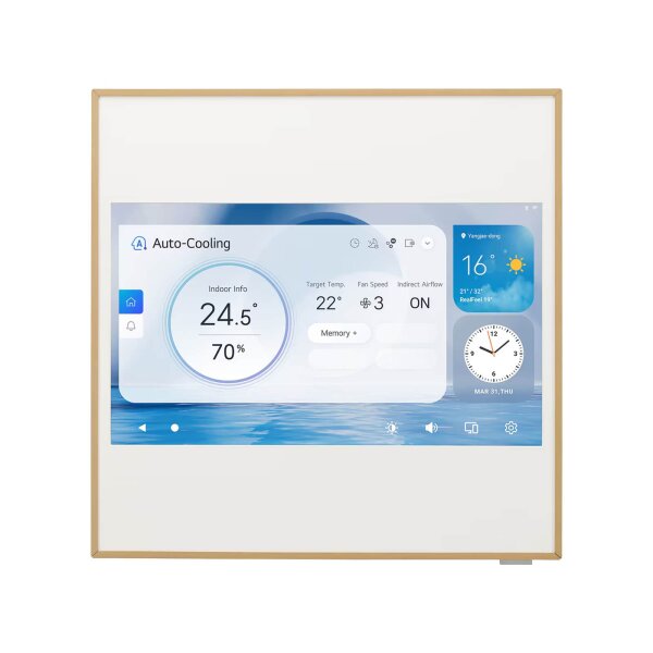 LG Klimaanlage Artcool Gallery LCD A09GA2 R32 Wandgerät-Set 2,5 kW