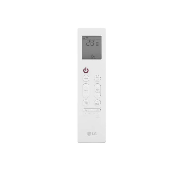 LG Klimaanlage Dualcool Premium Soft Air H12S1PA Wandgerät-Set 3,5 kW - ohne Quick Connect - ohne Befestigung