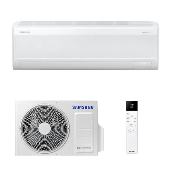 Samsung Klimaanlage Wind-Free Elite S2 AR70F09CAAWNEU/X Wandgerät-Set 2,5 kW