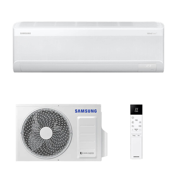 Samsung Klimaanlage Wind-Free Elite S2 AR70F09CAAWNEU/X Wandgerät-Set 2,5 kW - 3 Meter - ohne Befestigung