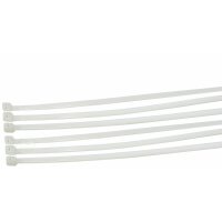 Kabelbinder 160 x 4,8 mm weiß / natur 100 Stück