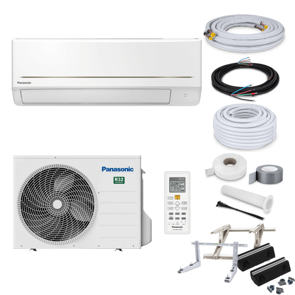 Panasonic Klimaanlage Basic KIT-BZ50ZKE R32 Wandgerät-Set - ohne Montage Set - Wandkonsole MS253 - ohne WiFi
