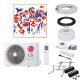 LG Klimaanlage Artcool Gallery Photo A09GA1 R32 Wandgerät-Set 2,5 kW - ohne Montage Set - ohne Befestigung